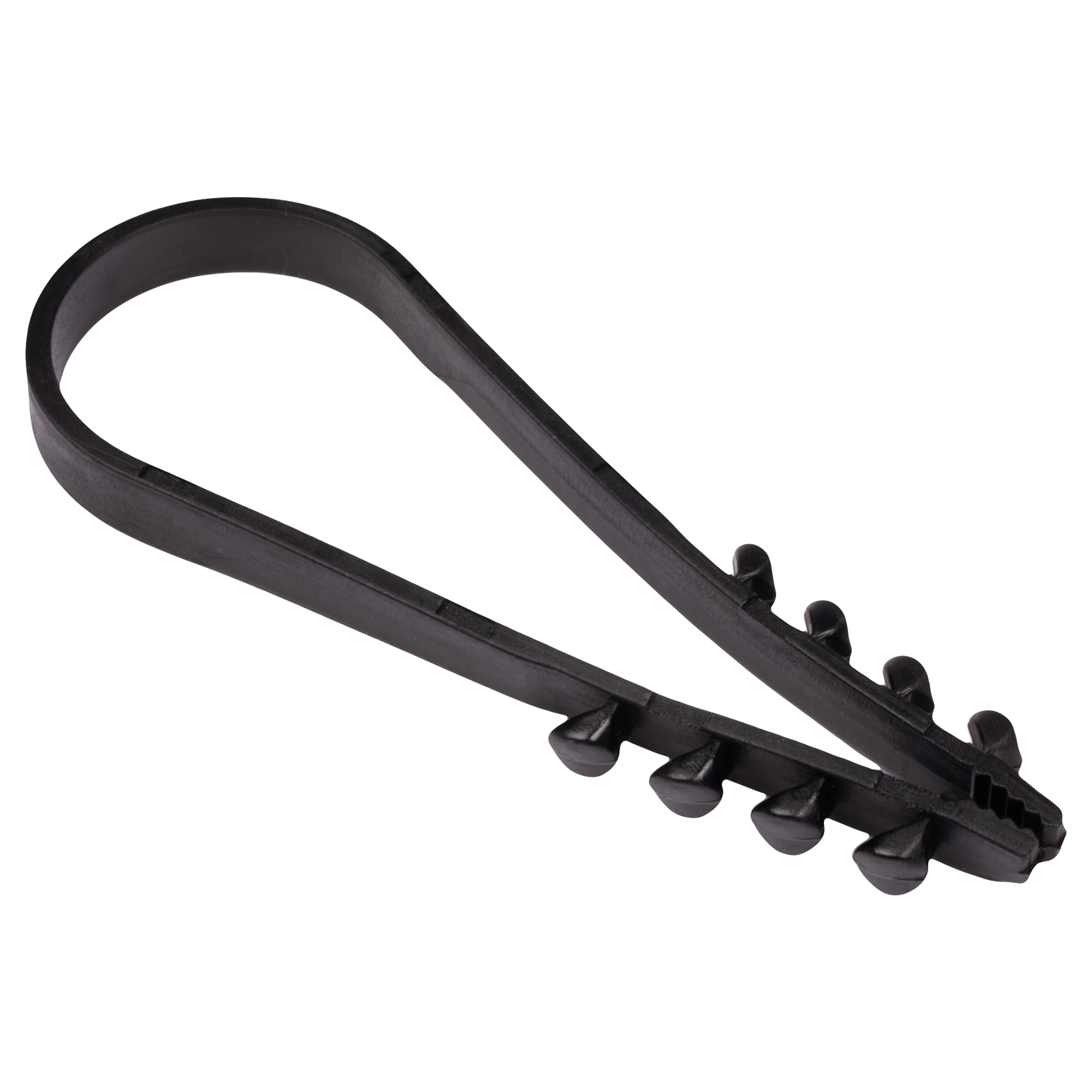 Дюбель-хомут PCD-R 19-25-65-100BL PA6.6 Jazzway (100 шт/уп)