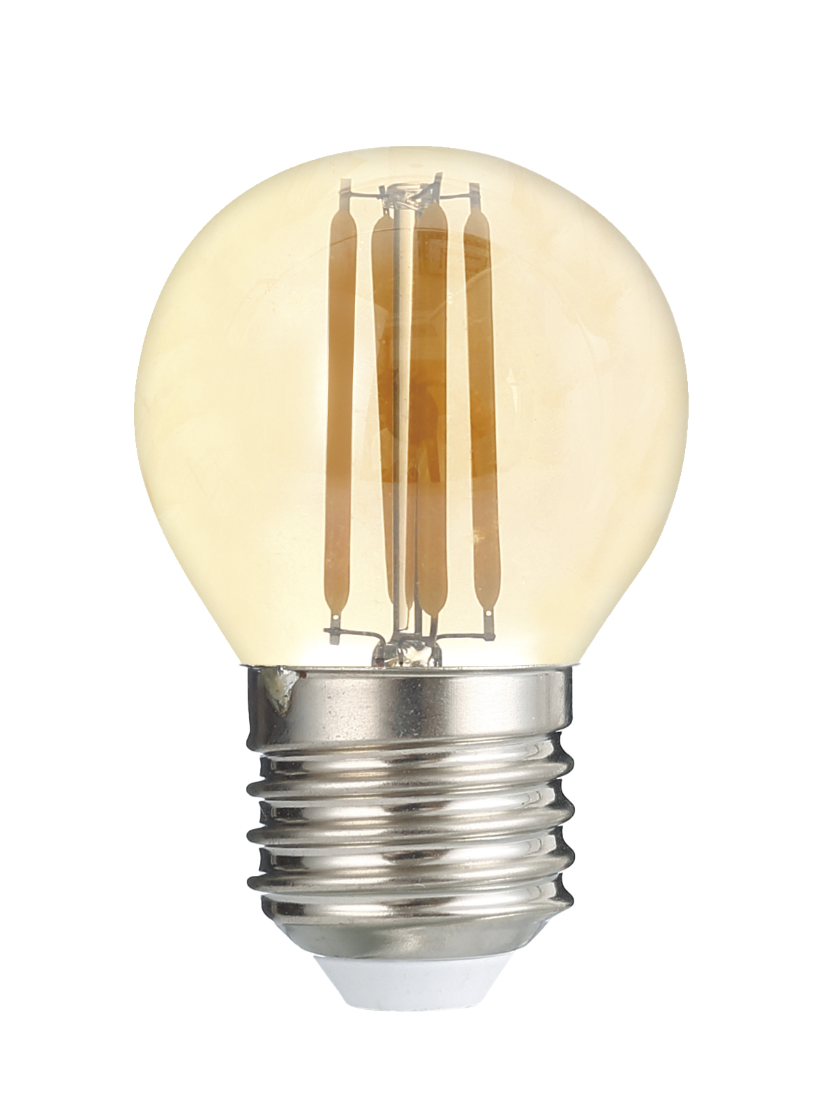 Лампа Светодиодная OMNI (филамент) PLED OMNI G45 8w E27 3000K Gold 230/50 .5021600 JazzWay