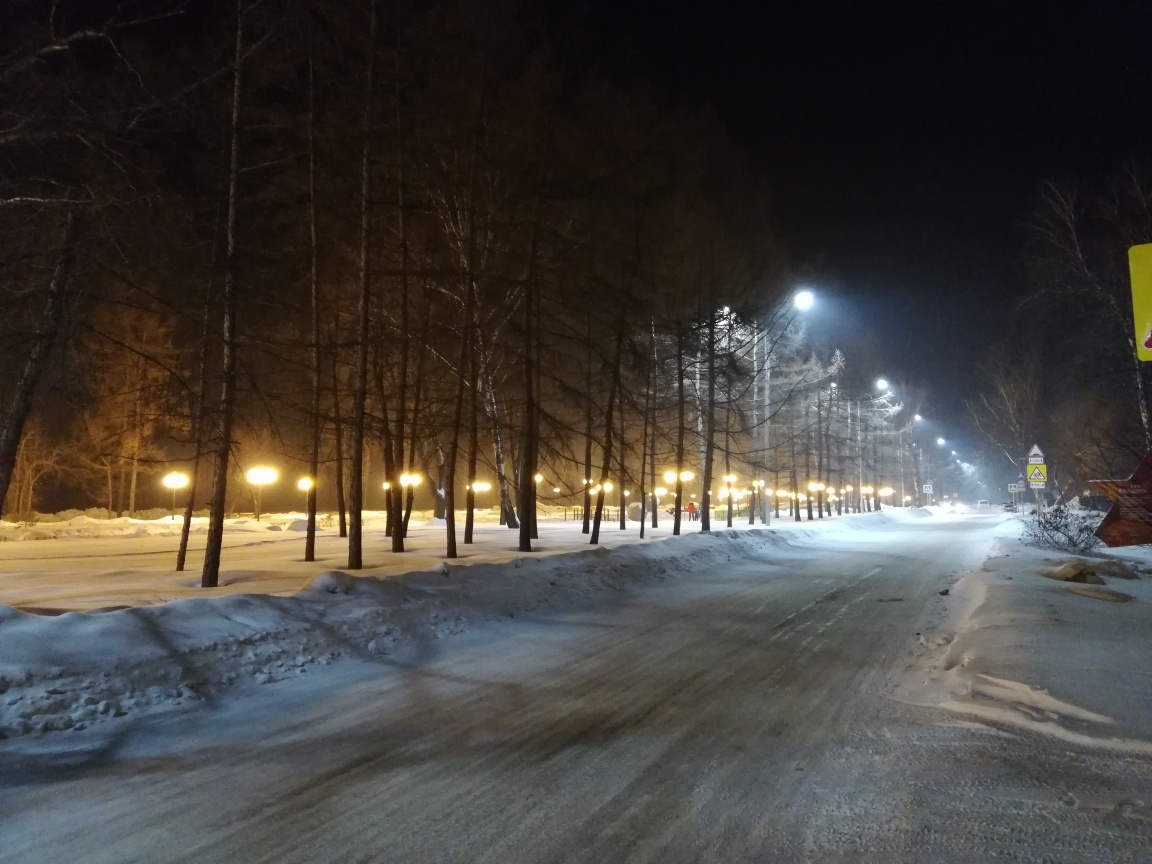 Уличное освещение Кемерово