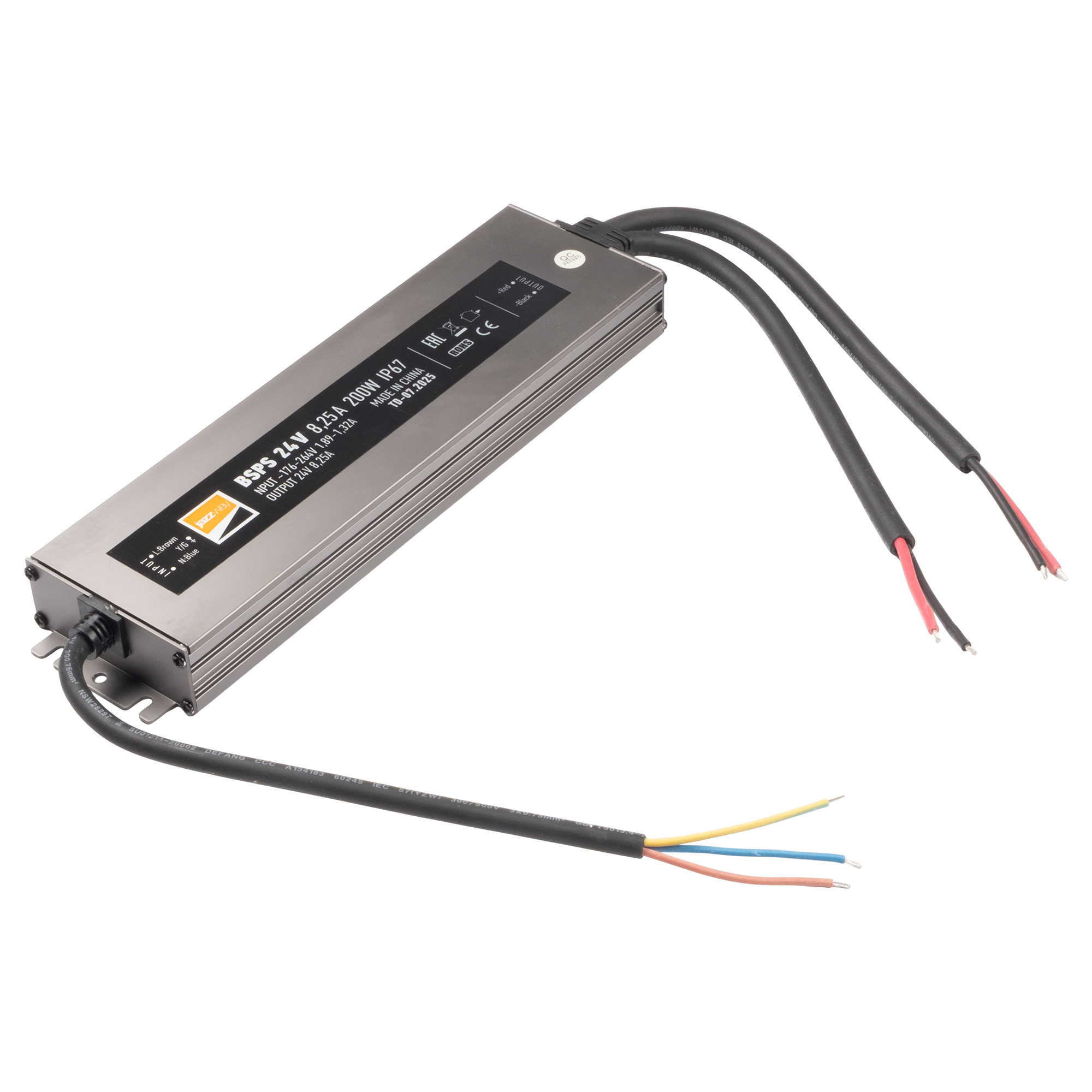 Блок питания IP67 для светодиодной ленты 24V