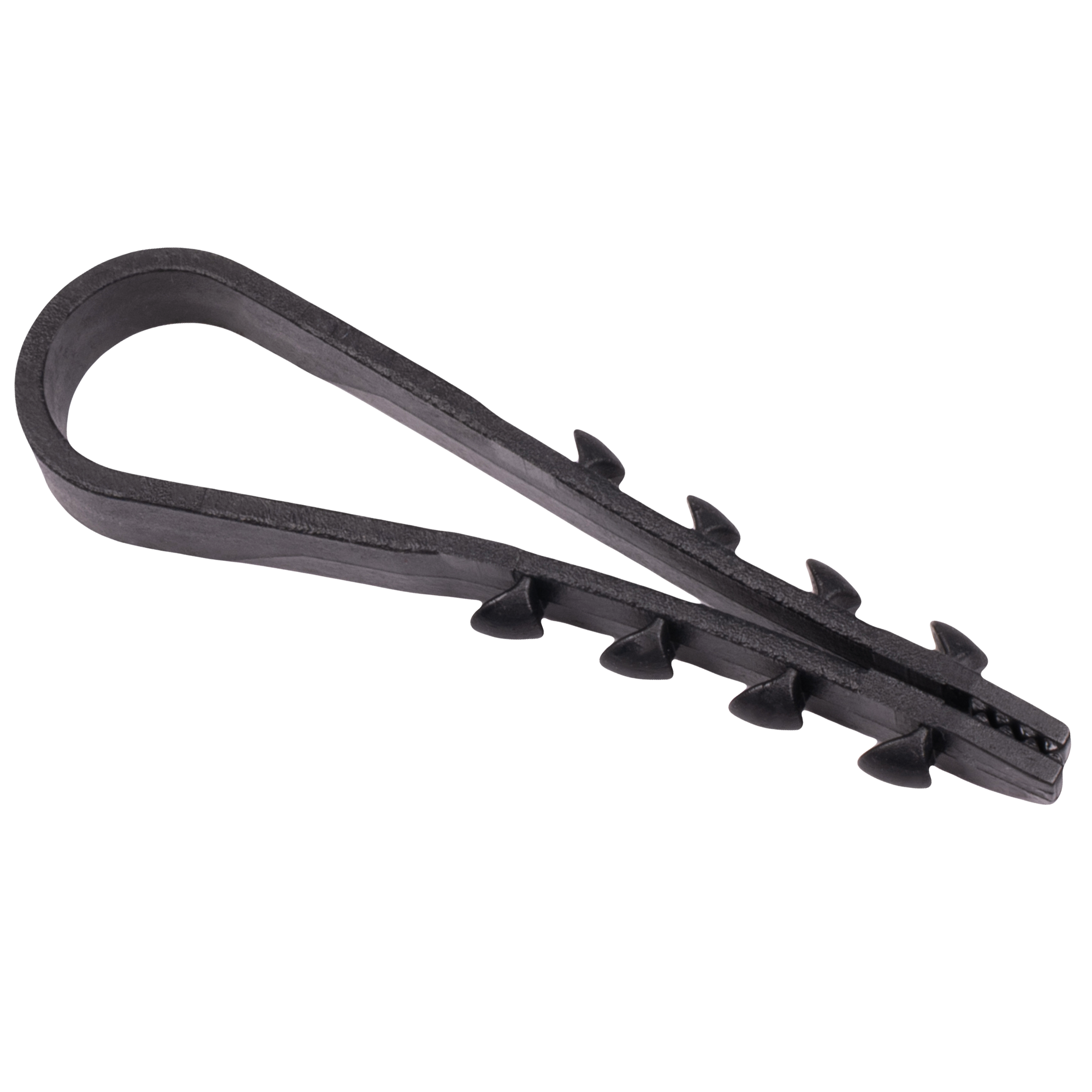 Дюбель-хомут PCD-R 05-10-45-100BL PA6.6 Jazzway (100 шт/уп)