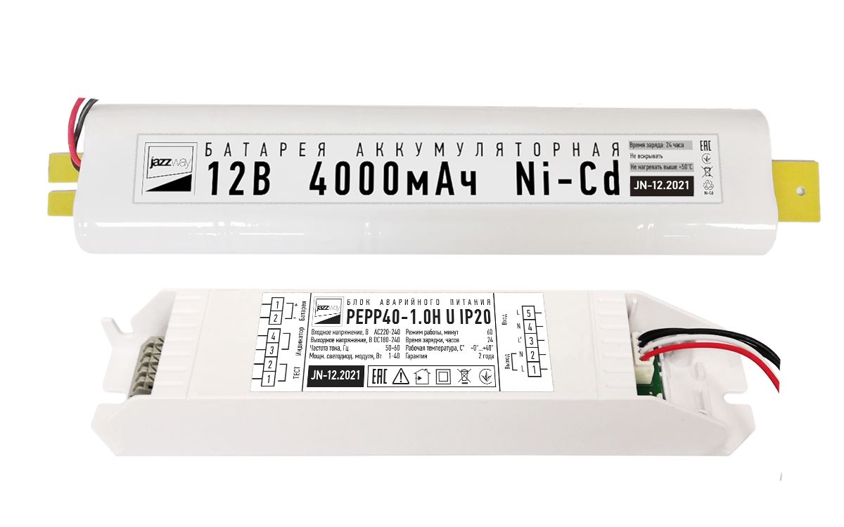 Блок аварийного освещения PEPP40-1.0H U IP20