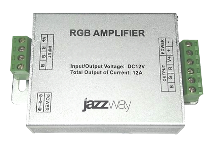 Усилитель RGB 3x4A 12V .1002150 JazzWay