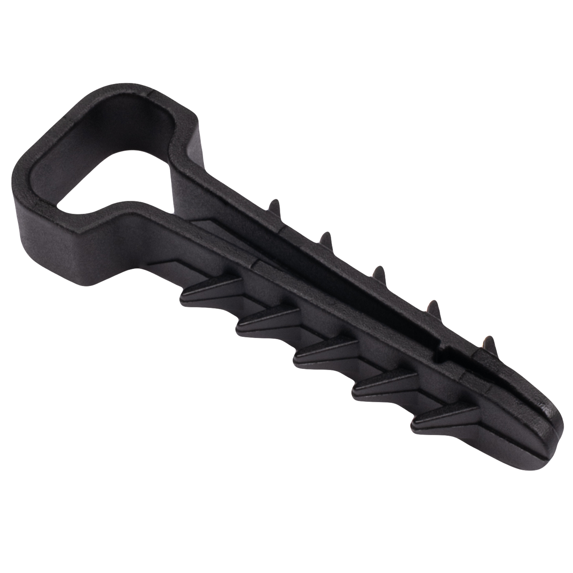 Дюбель-хомут PCD-F 05x10-45-100BL PA6.6 Jazzway (100 шт/уп)