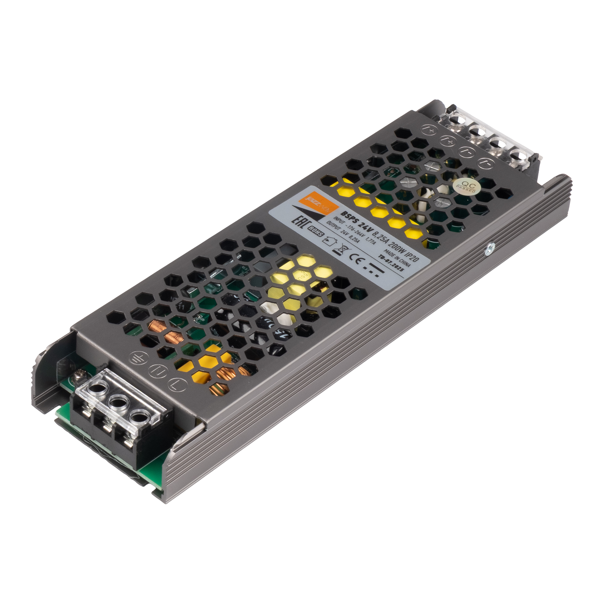 Блок питания IP20 для светодиодной ленты 24V