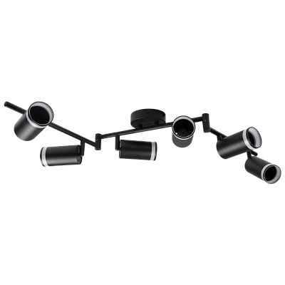 Светильник декоративный под лампу PCL 0306 6xGU10 BL 230V IP20