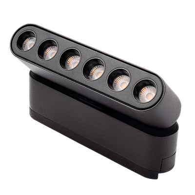Низковольтный трековый светильник MTR16 1306R 6W 3000K spot 36° BL IP20