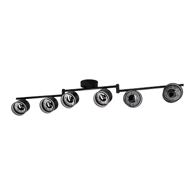 Светильник декоративный под лампу PCL 0906 6xGX53 BL 230V IP20