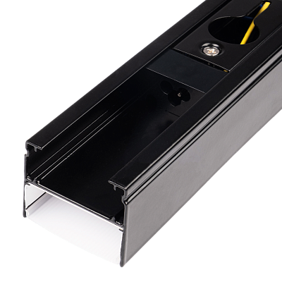 Cветильник накладной PSO-02 L 16W 4000K BLACK IP40 