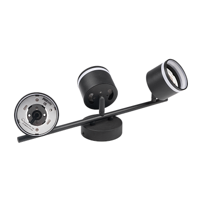 Светильник декоративный под лампу PCL 0703 3xGX53 BL 230V IP20