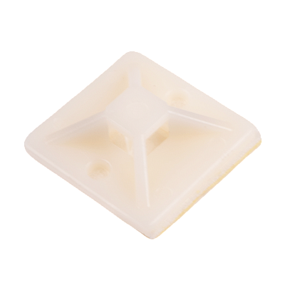 Площадка под кабельную стяжку PCP-SG 20x20-100WH PA6.6 Jazzway (100 шт/уп)