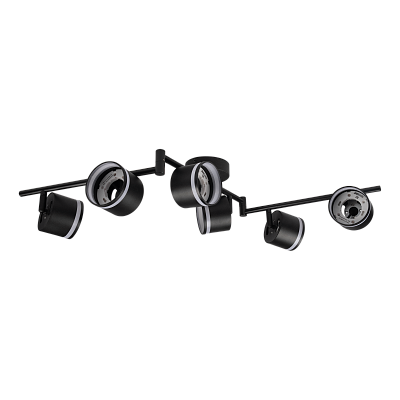 Светильник декоративный под лампу PCL 0906 6xGX53 BL 230V IP20