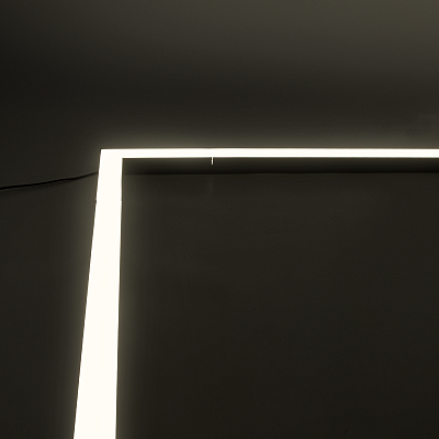 Cветильник накладной PSO-02 L 16W 4000K BLACK IP40 