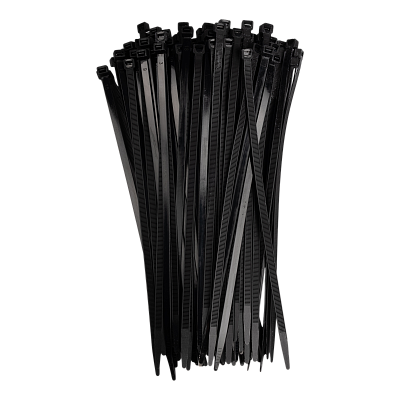 Кабельная стяжка PCT 7,6x300-100BL PA6.6 Jazzway (100 шт/уп) 