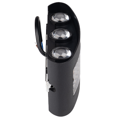 Светильник светодиодный настенный PWL-81170 6W+4W 3000K BL 230V IP54