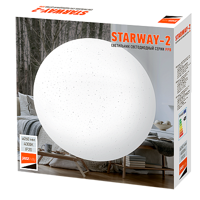 Светильник светодиодный настенно-потолочный PPB STARWAY-2 24w 4000K