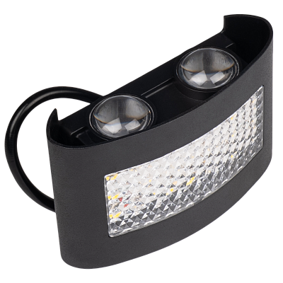 Светильник светодиодный настенный PWL-81130 4W+2W 4000K BL 230V IP54