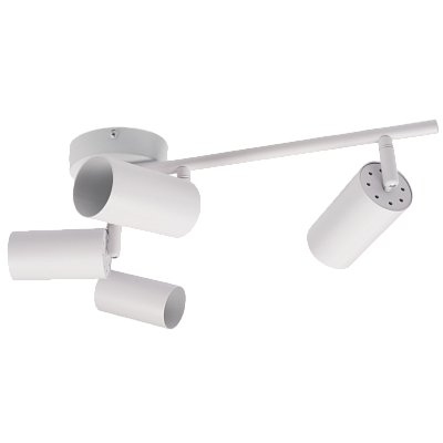 Светильник декоративный под лампу PCL 0504 4xGU10 WH 230V IP20