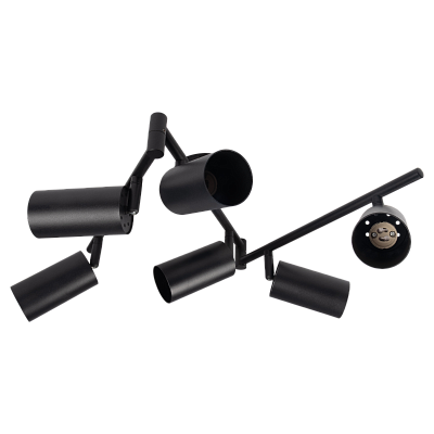 Светильник декоративный под лампу PCL 0606 6xGU10 BL 230V IP20