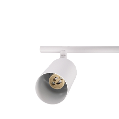 Светильник декоративный под лампу PCL 0403 3xGU10 WH 230V IP20