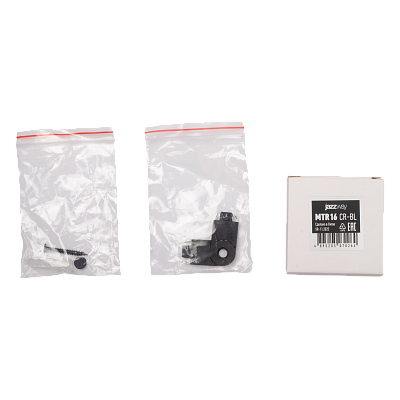 Коннектор MTR16 CR-BL черный поворотный для низковольтной трековой системы MTR16 40В