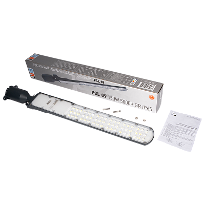 Светильник светодиодный консольный PSL 09 50W 3000K GR IP65