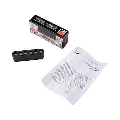 Низковольтный трековый светильник MTR16 1206 6W 4000K spot 36° BL IP20