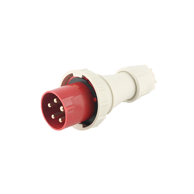 Вилка переносная PPC 035 63A 380V IP67