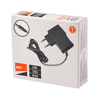 Адаптер 12W (24V 0,5A) IP20