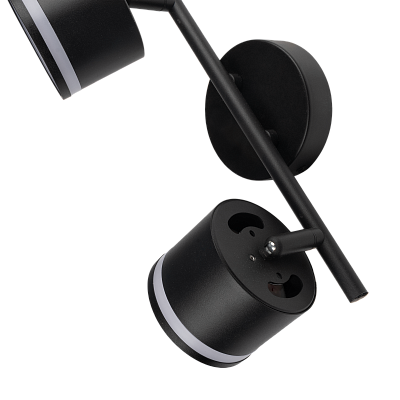 Светильник декоративный под лампу PCL 0702 2xGX53 BL 230V IP20