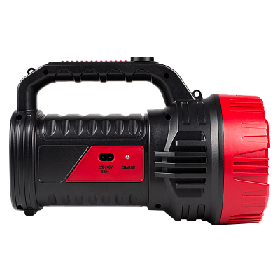 10Вт Аккумуляторный фонарь-прожектор с боковой подсветкой Accu7-L10W/L10W
