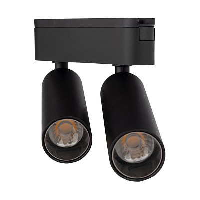 Низковольтный трековый светильник MTR16 2016 2X8W 3000K 24° BL IP20