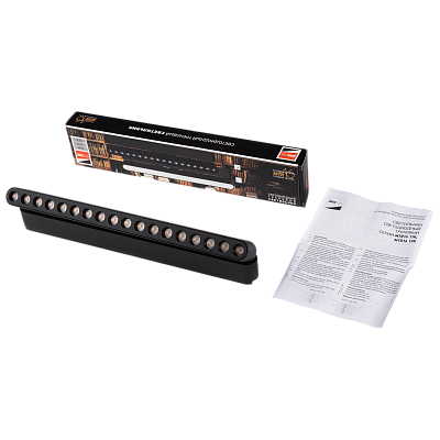 Низковольтный трековый светильник MTR16 1318R 18W 3000K spot 36° BL IP20