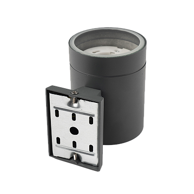Светильник светодиодный фасадный PWL 11590 GX53-1 GR 230V IP65