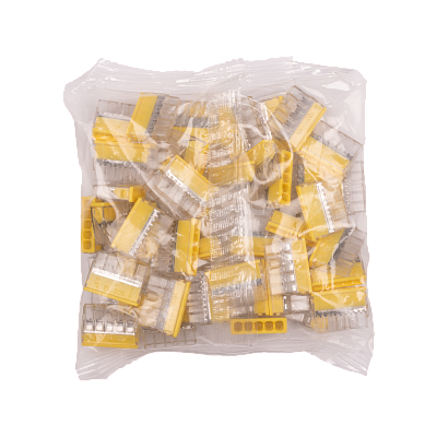 Клемма монтажная СМК PTC-5P 2273-245 450V 32A 0,5-2.5mm2 / 50 шт./ Jazzway 