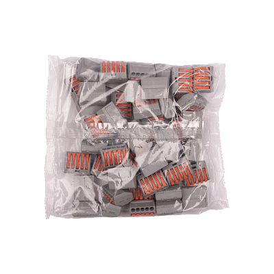 Клемма монтажная СМК PTC-5P 222-415 450V 32A 0,08-2,5(4.0)mm2 /50шт./ Jazzway 