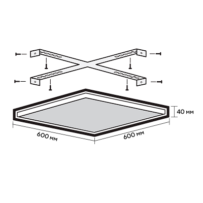 Панель светодиодная PPL SPEC1 OP
