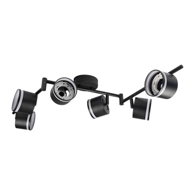 Светильник декоративный под лампу PCL 0906 6xGX53 BL 230V IP20