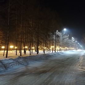 Уличное освещение Кемерово
