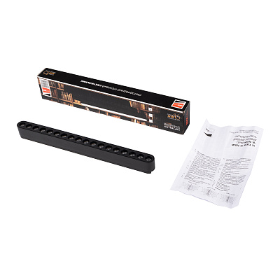 Низковольтный трековый светильник MTR16 1218 18W 3000K spot 36° BL IP20