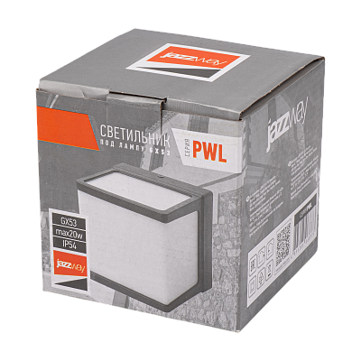 Светильник фасадный PWL 115115/01 GX53 BL 230V IP54
