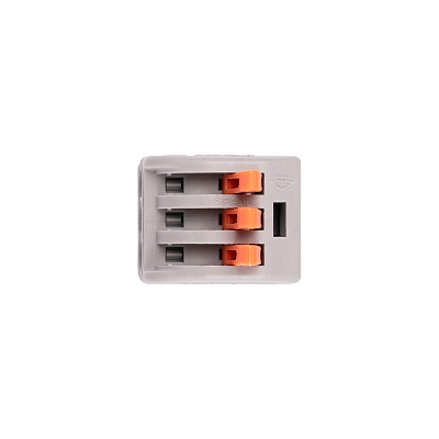 Клемма монтажная СМК PTC-3P 222-413 450V 32A 0,08-2,5(4.0)mm2 /50шт./Jazzway 