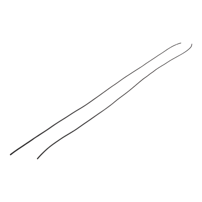 Термоусадочная трубка PTT  2/1-100-20 BL (ТУТнг 2/1) черная 1м (20 шт/уп)