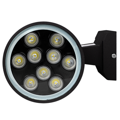 Светильник светодиодный фасадный PWL-300110/30D 2x9w 3000K BL IP65
