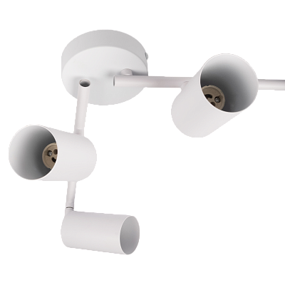 Светильник декоративный под лампу PCL 0504 4xGU10 WH 230V IP20