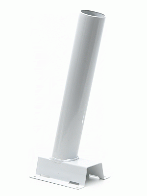 Кронштейн на столб для PSL D60*1.5-WH белый под бандажную ленту