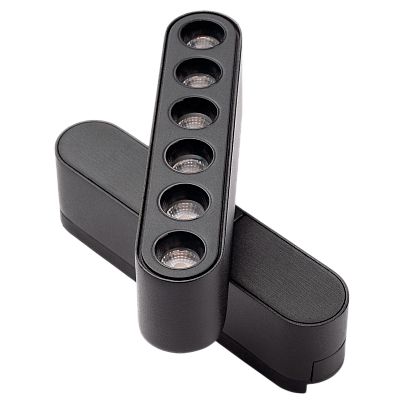 Низковольтный трековый светильник MTR16 1306R 6W 3000K spot 36° BL IP20