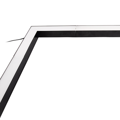 Cветильник накладной PSO-02 L 16W 4000K BLACK IP40 