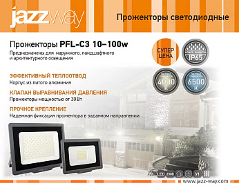 Прожектор светодиодный PFL-C3