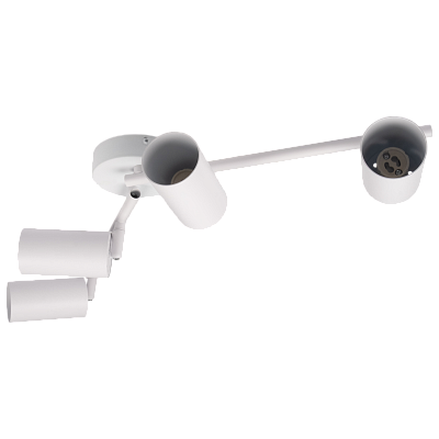 Светильник декоративный под лампу PCL 0504 4xGU10 WH 230V IP20